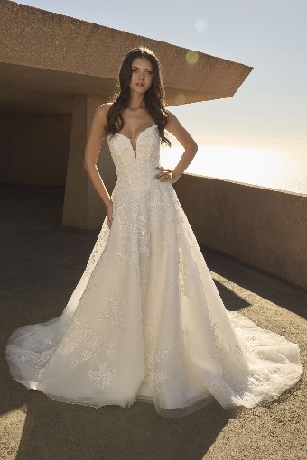 Casablanca Bridal 2614 Meridian - TRUNK SHOW #0 default Ivory/Nude thumbnail
