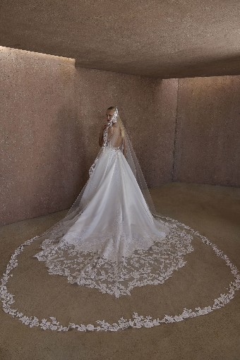 Casablanca Bridal 2615 Aurelia - TRUNK SHOW #5 default Diamond White/Nude/Diamond White thumbnail