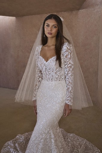 Casablanca Bridal 2620 Rosalind - TRUNK SHOW #2 Ivory/Ivory Black/Nude thumbnail