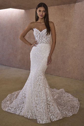 Casablanca Bridal 2620 Rosalind - TRUNK SHOW #0 default Ivory/Ivory Black/Nude thumbnail