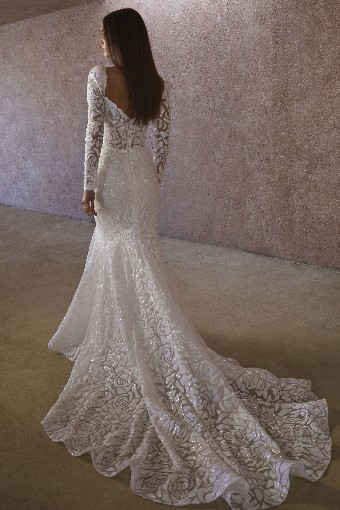 Casablanca Bridal 2620 Rosalind - TRUNK SHOW #4 Ivory/Ivory Black/Nude thumbnail
