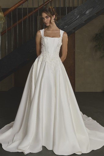 Casablanca Bridal 2662C Finch - TRUNK SHOW #0 default Ivory/Ivory thumbnail