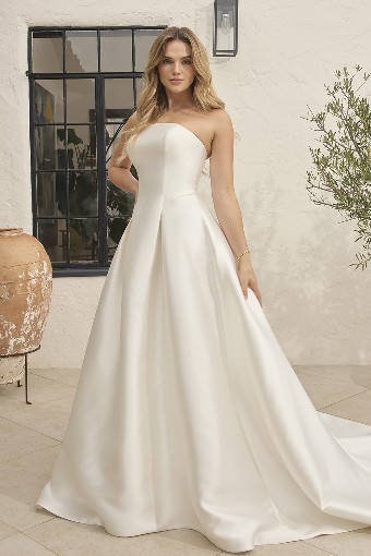 Casablanca Bridal BL514C Tabby - TRUNK SHOW #0 default Ivory thumbnail