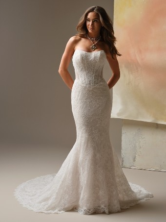 Maggie Sottero Designs ARIADNE 26MS447A01 #3 Ivory over Soft Blush (gown with Ivory illusion) thumbnail