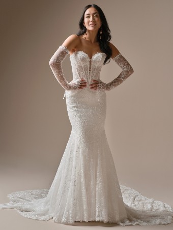 Maggie Sottero Designs BELLEVUE 26MB387B02 #3 Ivory over Blush (gown with Ivory Illusion) thumbnail