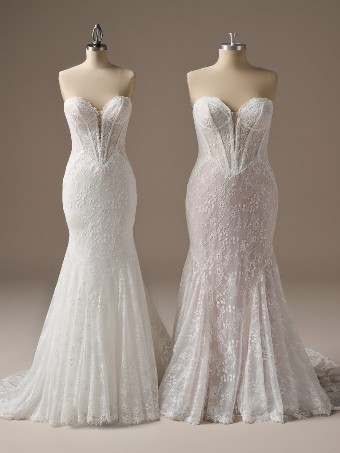 Maggie Sottero Designs BELLEVUE 26MB387B02 #6 Ivory over Blush (gown with Ivory Illusion) thumbnail
