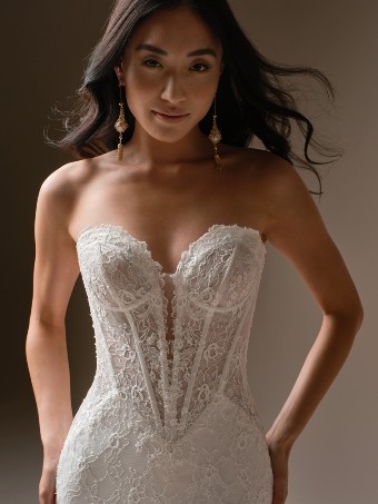 Maggie Sottero Designs BELLEVUE 26MB387B02 #4 Ivory over Blush (gown with Ivory Illusion) thumbnail