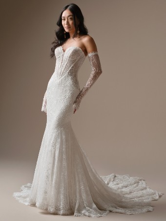 Maggie Sottero Designs BELLEVUE 26MB387B02 #1 Ivory over Blush (gown with Ivory Illusion) thumbnail