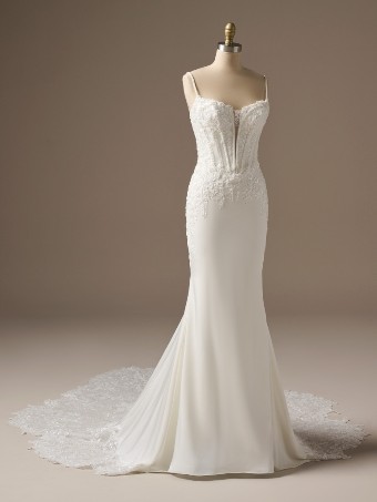 Maggie Sottero Designs INDIA 26MB374B01 #5 All Ivory (gown with Ivory Illusion) thumbnail