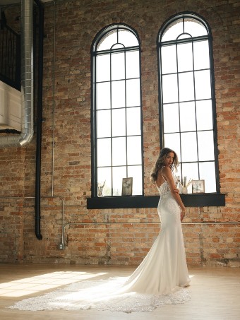 Maggie Sottero Designs INDIA 26MB374B01 #3 All Ivory (gown with Ivory Illusion) thumbnail
