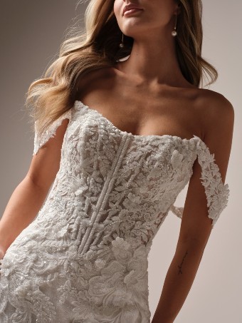 Maggie Sottero Designs HALLE 25SS934A01 #1 Ivory/Silver/Soft Blush thumbnail