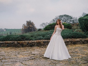 Allure Bridals A1487 #4 default Ivory/Silver thumbnail