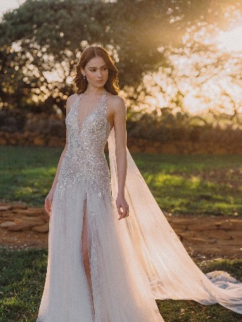 Allure Bridals A1489NS #3 Ivory/Nude/Silver thumbnail