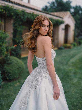 Allure Bridals A1490 #3 Ivory/Nude/Silver thumbnail