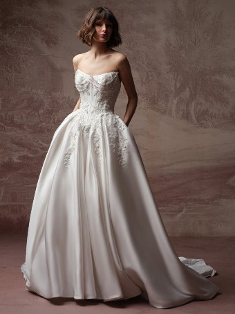 Maggie Sottero Designs PETRA (F6SS108A01) #1 All Ivory thumbnail
