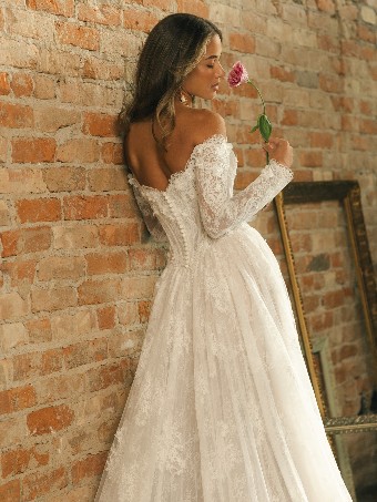Maggie Sottero Designs KITARO #4 Ivory over Blush (gown with Ivory Illusion) thumbnail