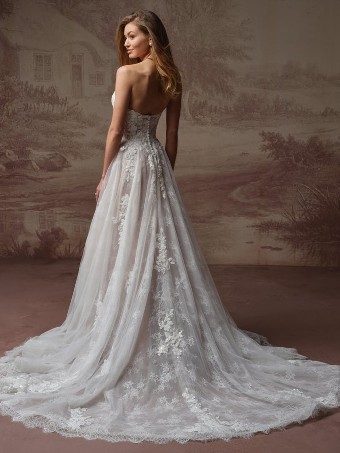 Maggie Sottero Designs HADLEY #2 Ivory over Blush (gown with Ivory Illusion) thumbnail