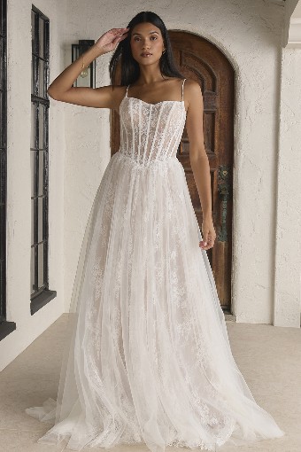 Casablanca Bridal Chantilly #0 default Ivory/Nude thumbnail