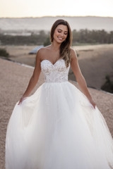 Allure Bridals A1104 #3 IVORY/CHAMP/NUDE thumbnail