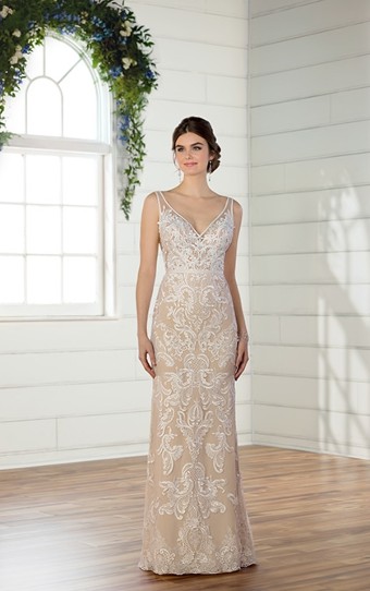 Essense of Australia D2472 #0 default Ivory/Champagne/Platinum thumbnail