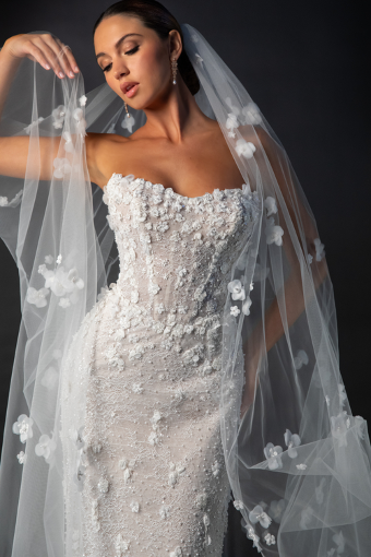 Martina Liana ML1999 #2 default (IV-IV) Ivory Lace and Tulle over Ivory Gown thumbnail