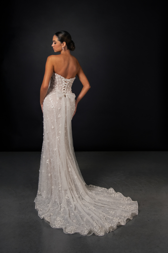 Martina Liana ML1999 #1 (IV-IV) Ivory Lace and Tulle over Ivory Gown thumbnail
