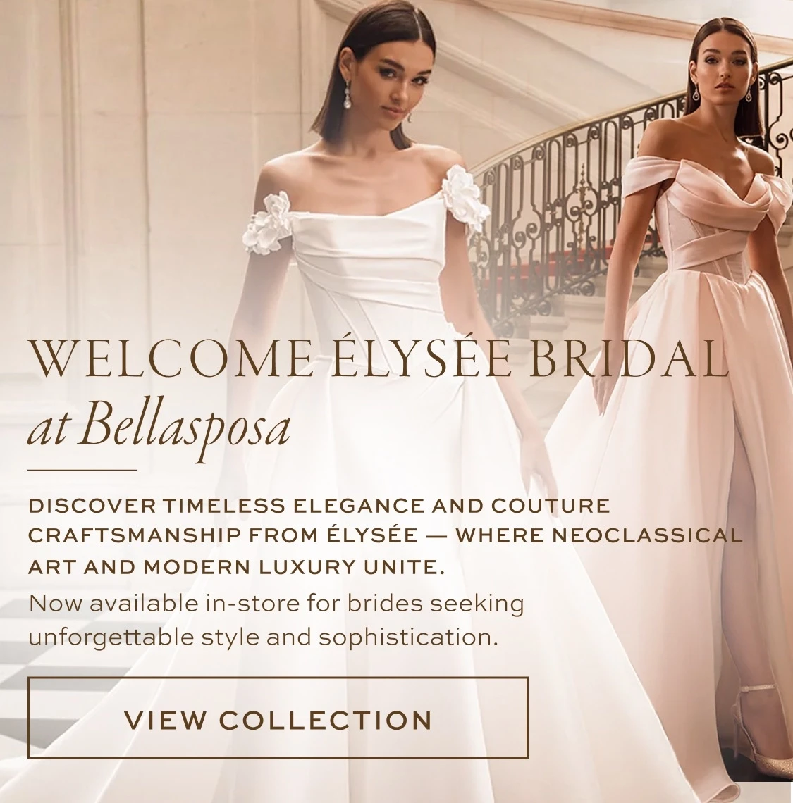 Welcome Elysee Bridal at Bellasposa