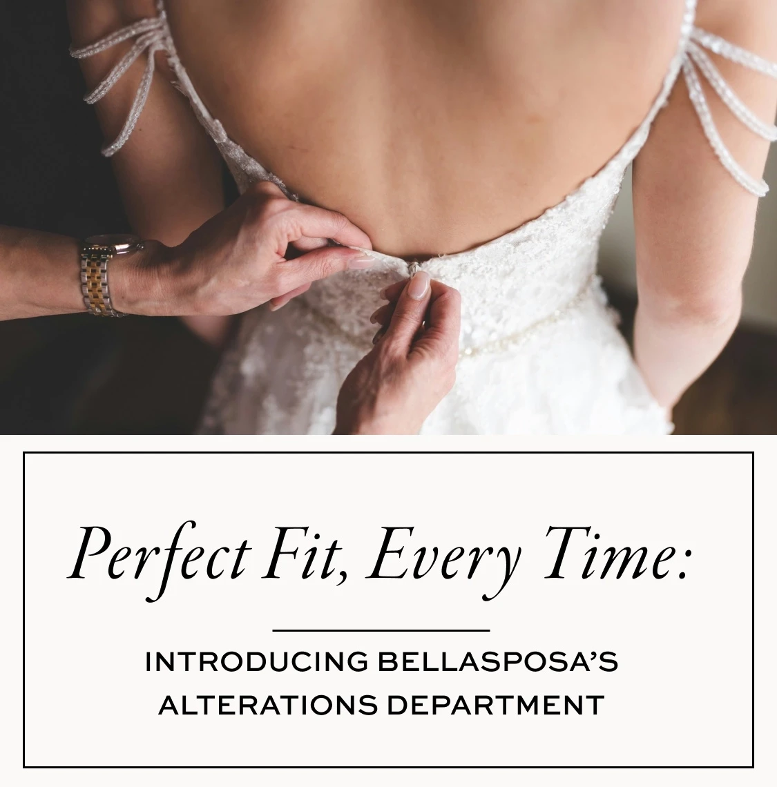 Bellasposa's Alterations Department