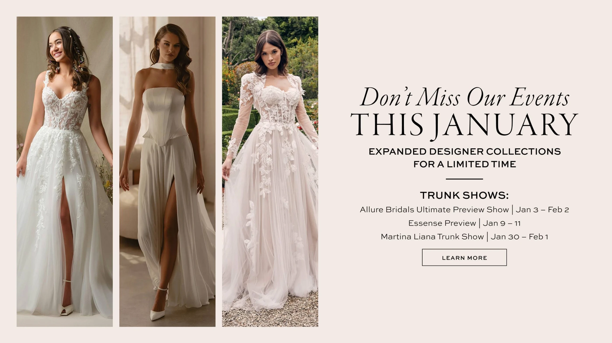 Bellasposa January Events