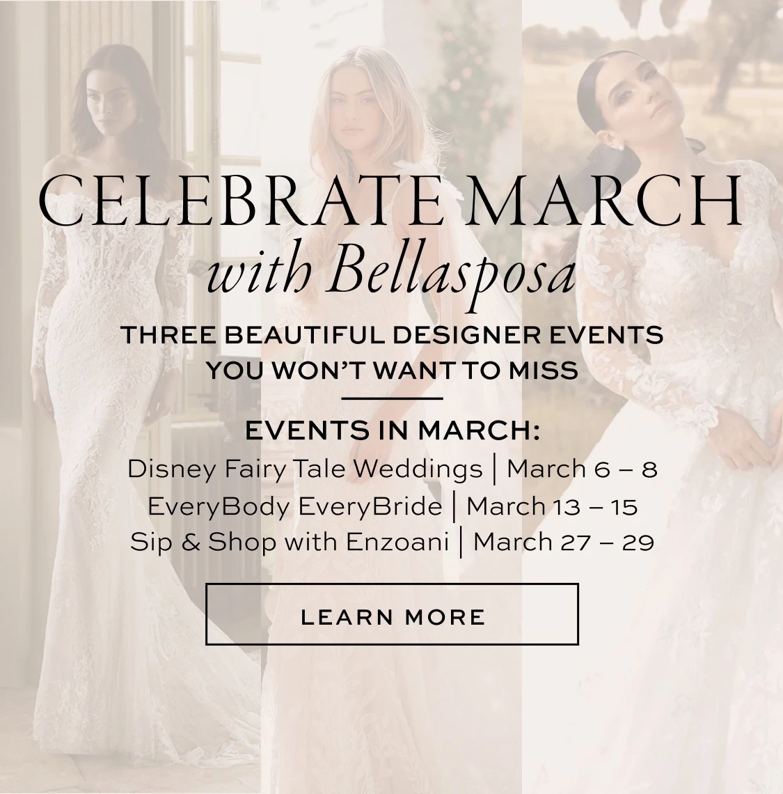 Celebrate March With Bellasposa
