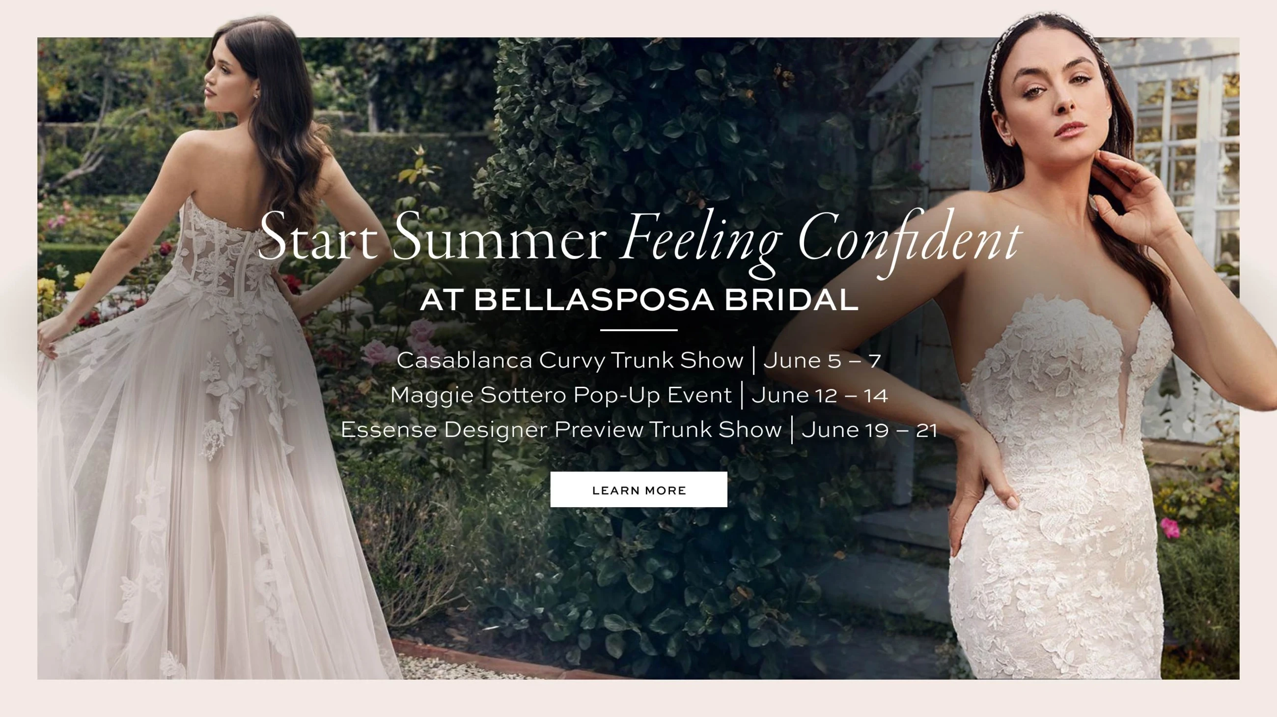 Bellasposa Bridal Summer Events