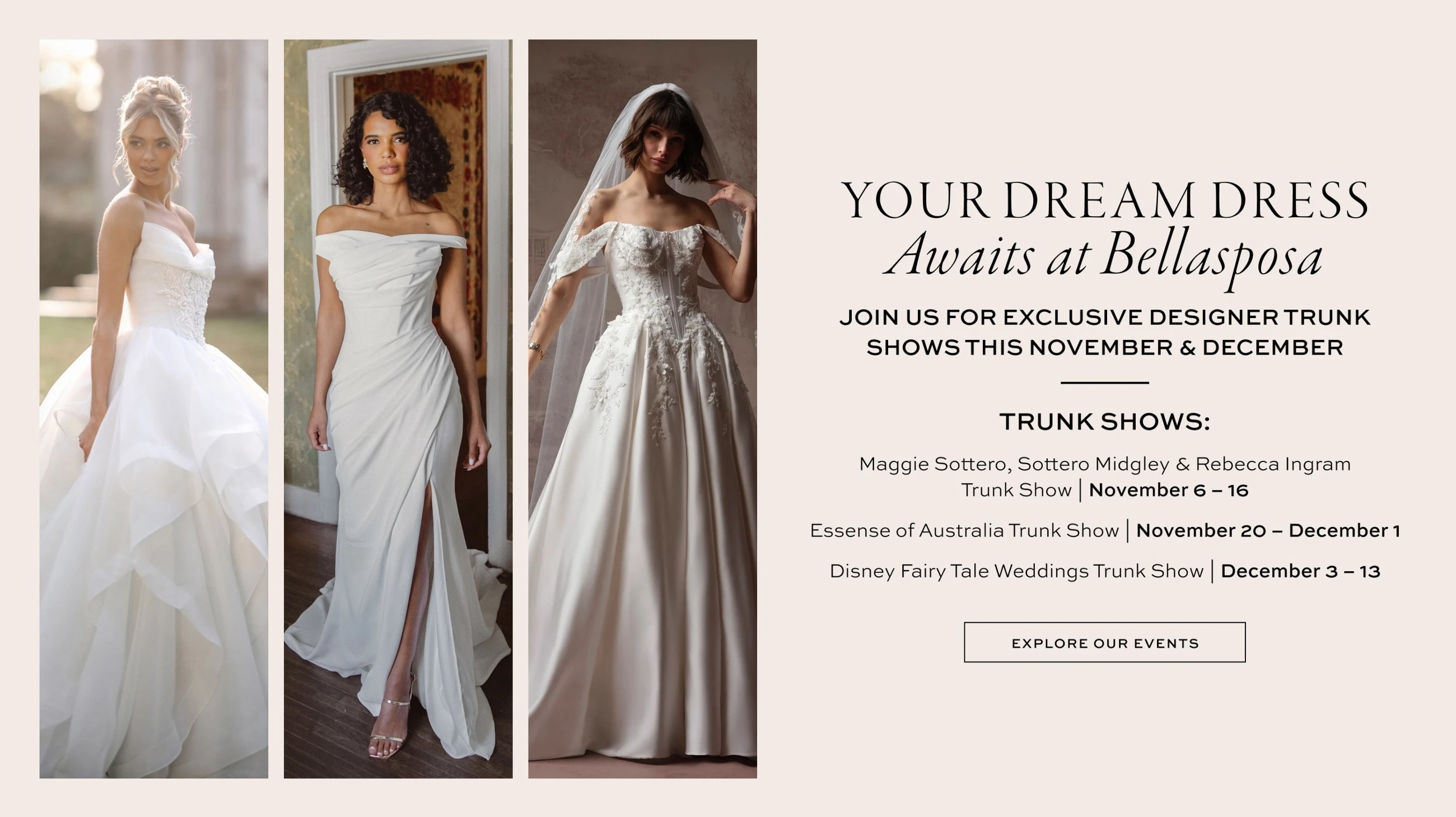 Your Dream Dress Awaits at Bellasposa