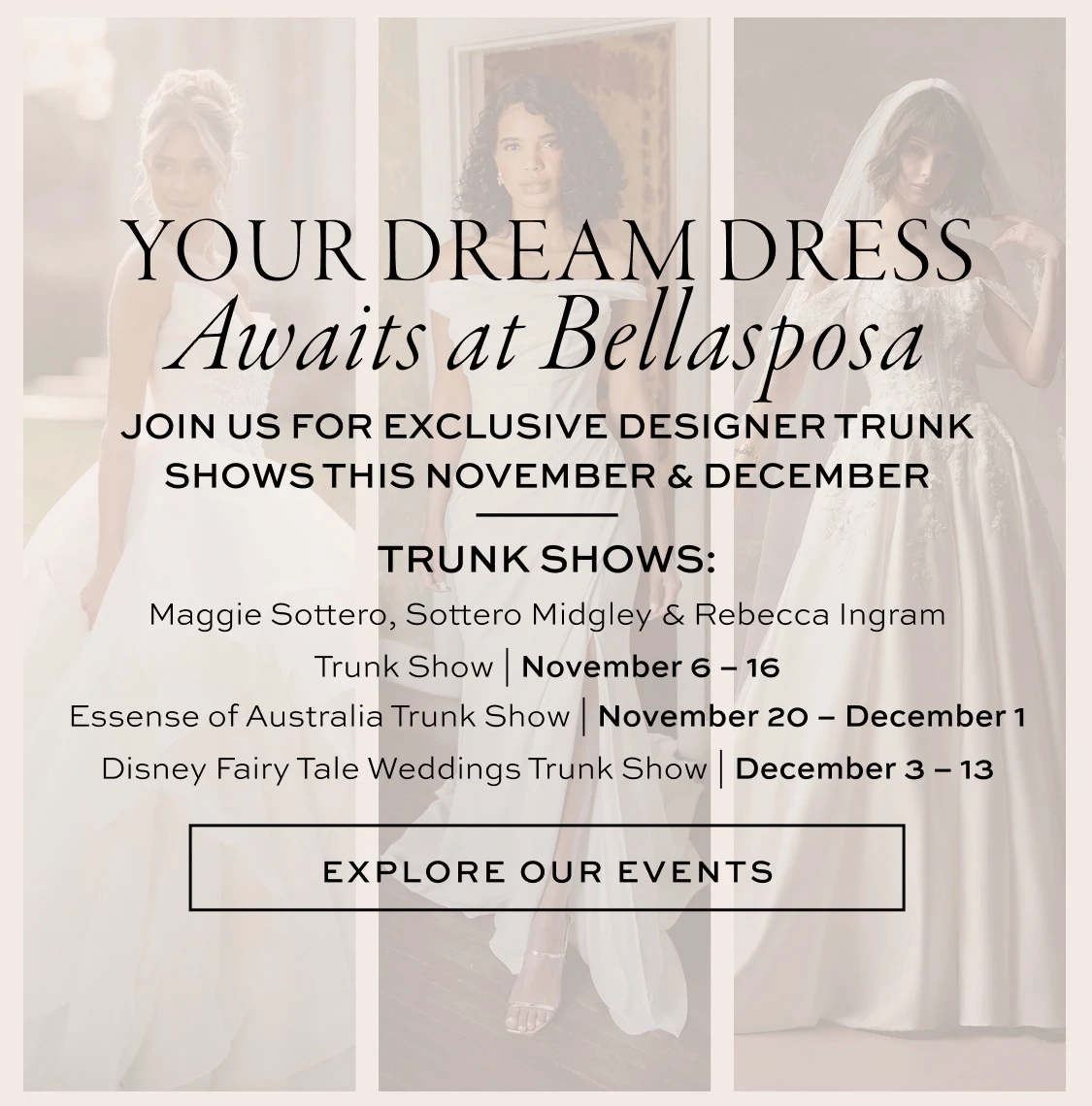 Your Dream Dress Awaits at Bellasposa